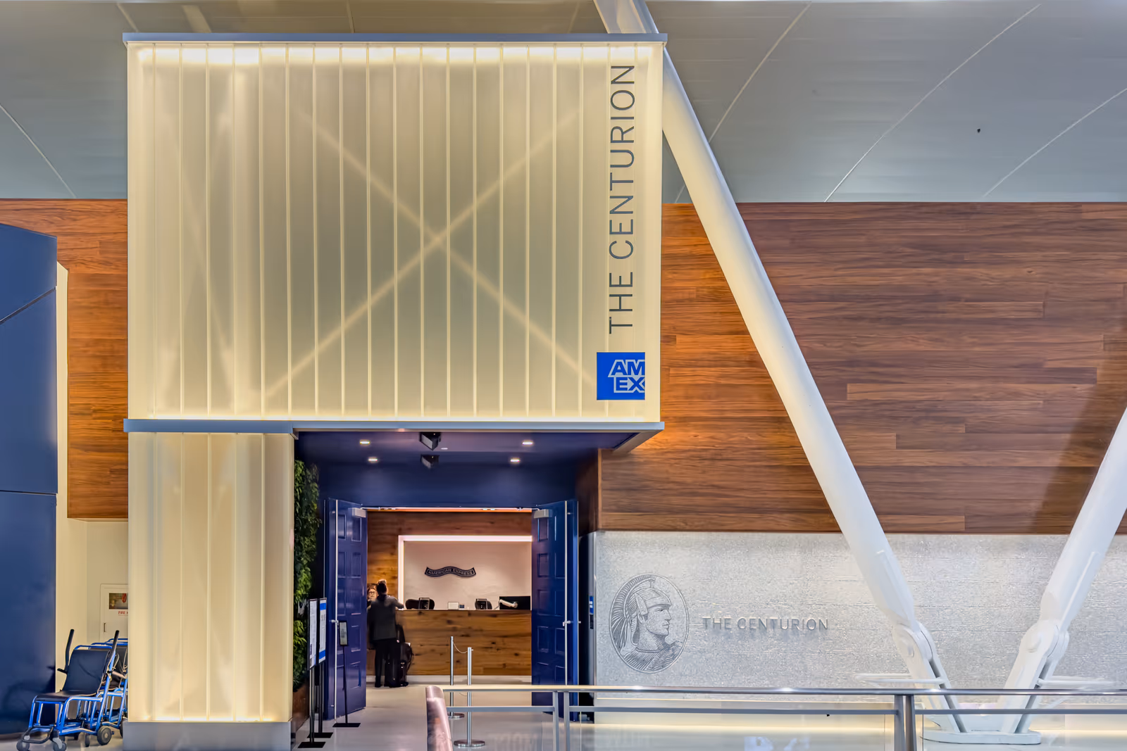 American Express Centurion Lounge interior